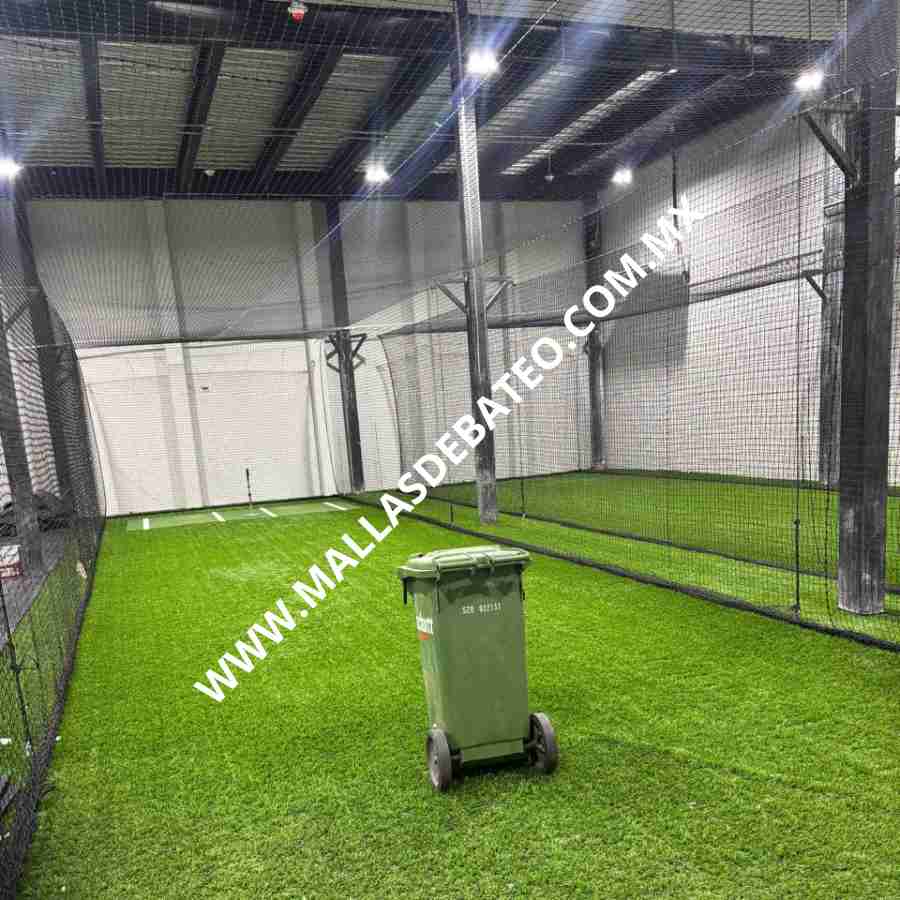 Vista general de instalación de malla de bateo